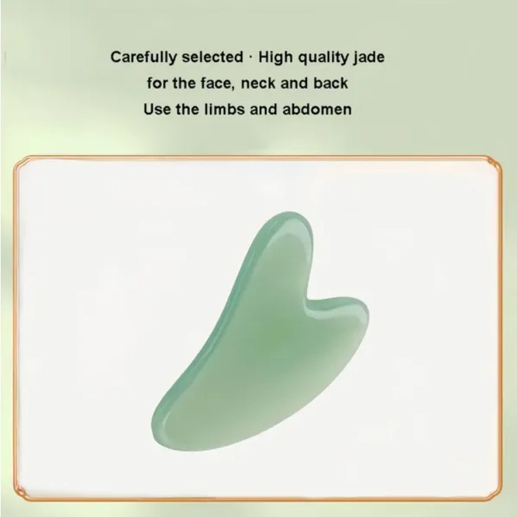 Gua Sha Board 2PCS Massage Stone For Facial Body Skincare Roller