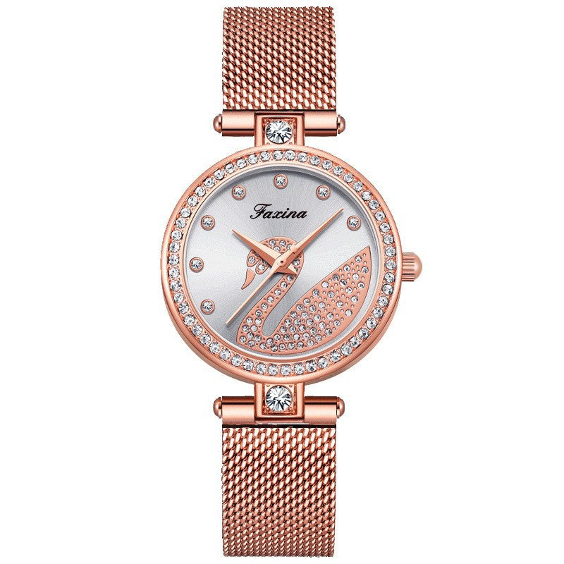 Fashionable and Elegant Five-Piece Gift Set Watch for Women