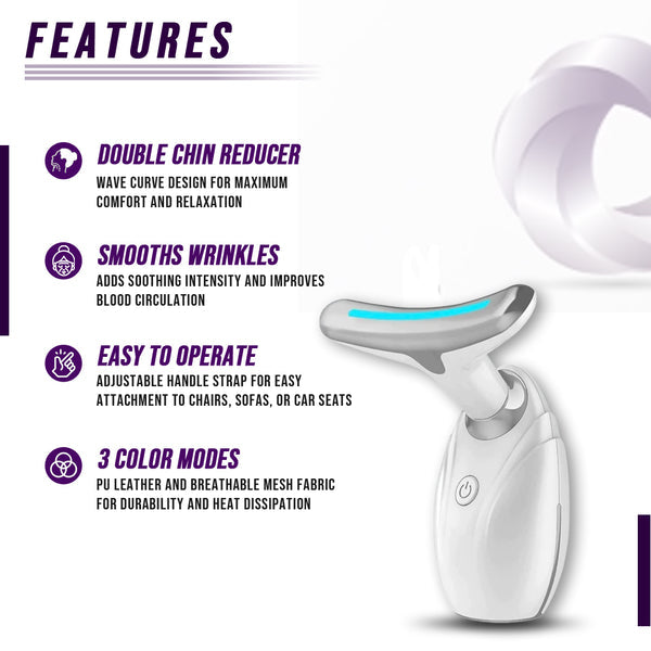 Set of 3- Lift, Sculpt & Glow Toolkit - LED Therapy, Electric Gua Sha