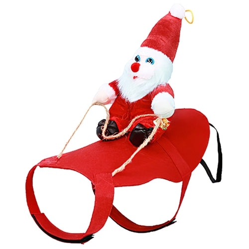 S-M-L-XL Options -- 1Pc Pet Christmas Costumes Red Winter Coat For Dog