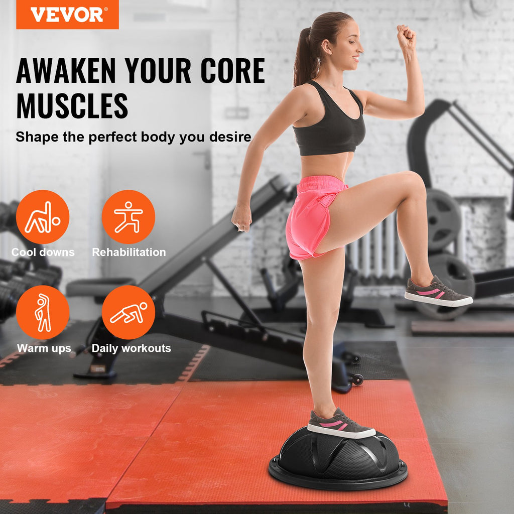 Half Exercise Ball Trainer, 23 inch Balance Ball Trainer, 660 lbs