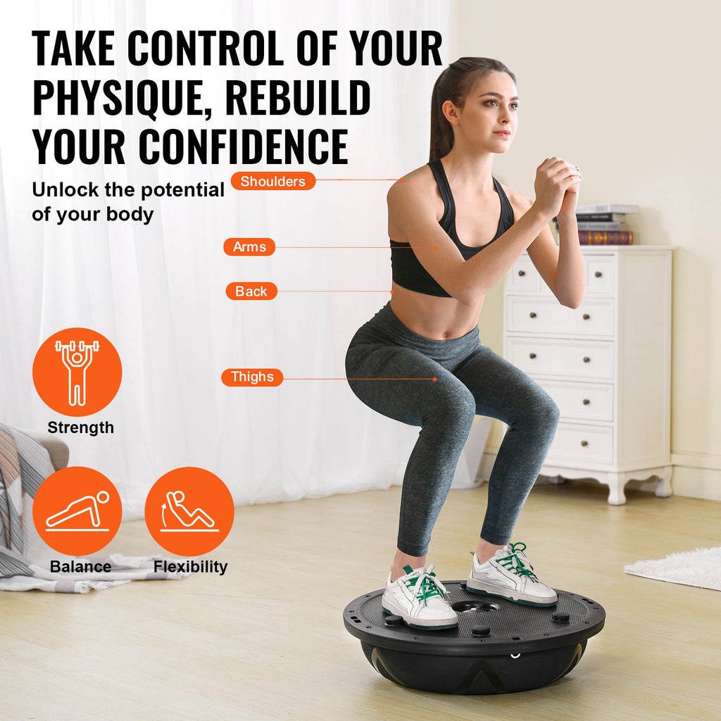 Half Exercise Ball Trainer, 23 inch Balance Ball Trainer, 660 lbs
