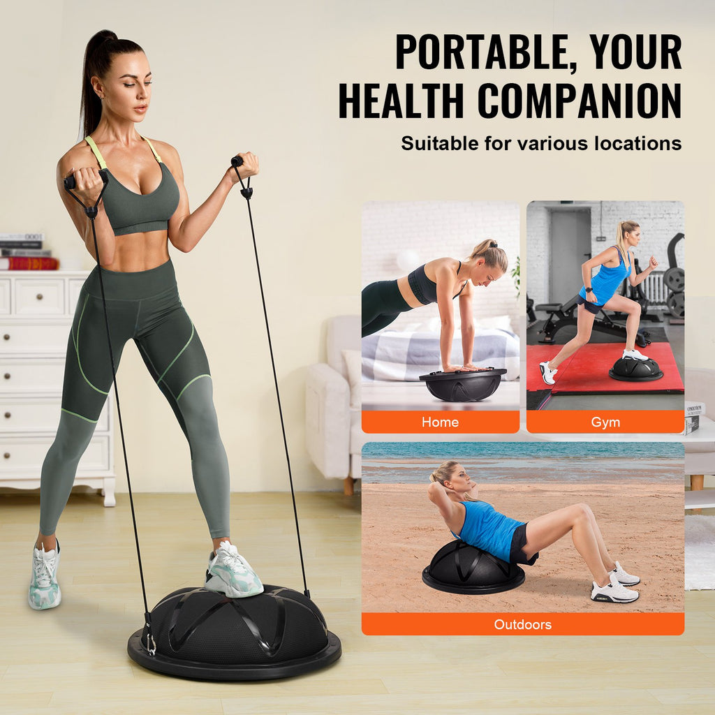 Half Exercise Ball Trainer, 23 inch Balance Ball Trainer, 660 lbs