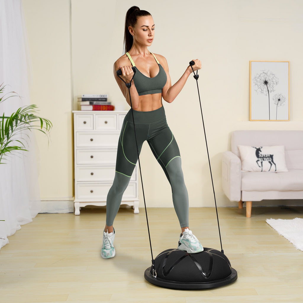 Half Exercise Ball Trainer, 23 inch Balance Ball Trainer, 660 lbs