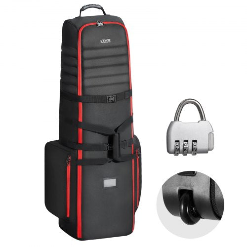 Golf Travel Bag, Outdoors Soft-Sided Golf Travel Cover, Heavy Duty