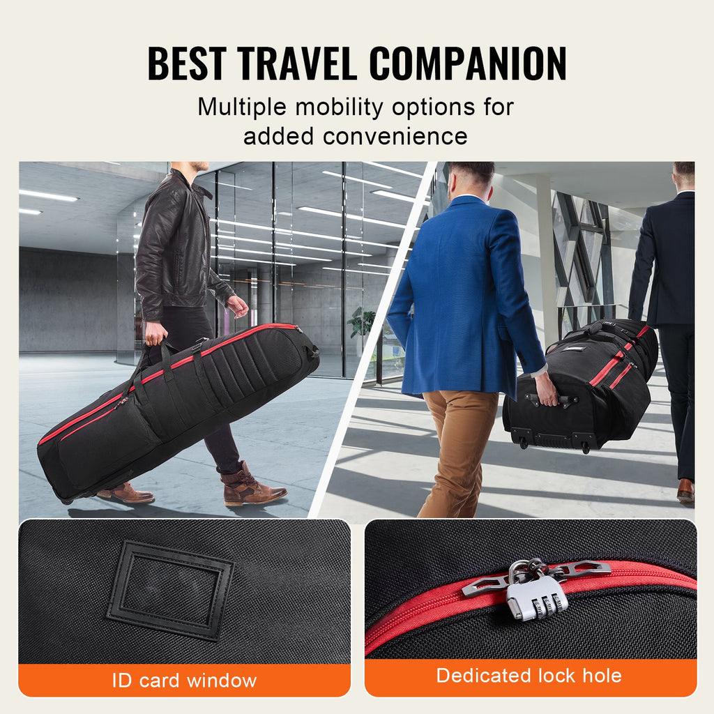 Golf Travel Bag, Outdoors Soft-Sided Golf Travel Cover, Heavy Duty