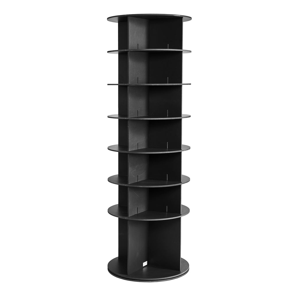 7 Tiers Rotating Shoe Rack Tower, 360掳 Spinning Shoe Rack, Revolving