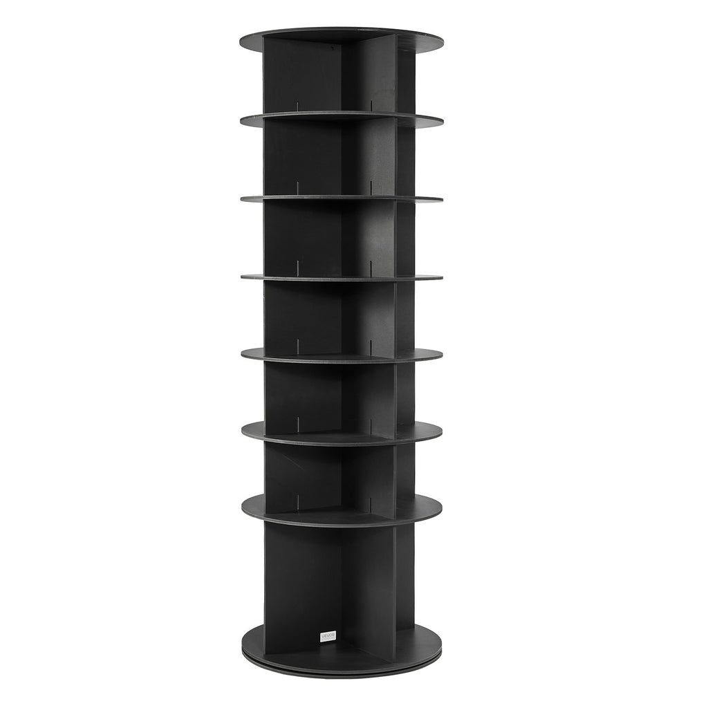7 Tiers Rotating Shoe Rack Tower, 360掳 Spinning Shoe Rack, Revolving